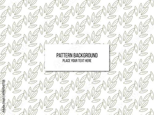 Vector seamless floral pattern illustration horizontally and vertically align.