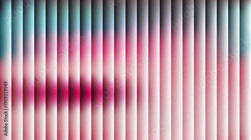 abstract glass effect with vertical lines and pink blue gradient