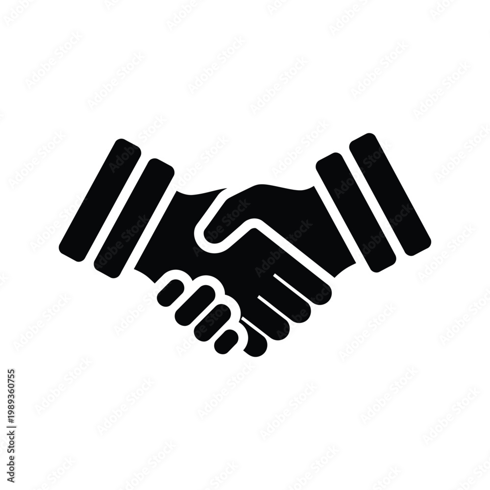 Obraz premium Handshake Business Agreement Deal Concept
