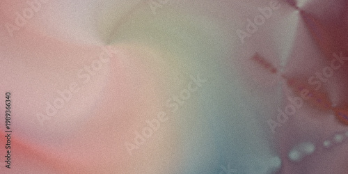 A colorful abstract painting with pink blue and purple hues