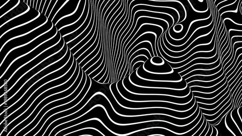 Black and white abstract ba...