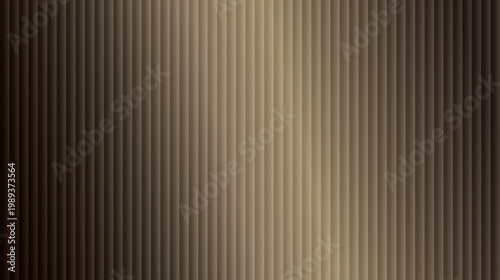 Abstract vertical striped background featuring soft gradient brown tones with subtle light reflections creating a minimalist modern texture for professional digital design projects and creative