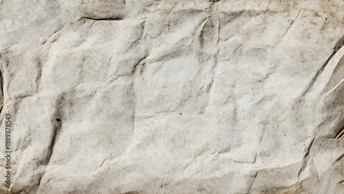 old paper canvas texture grunge background. Crumpled paper image. Vector design.