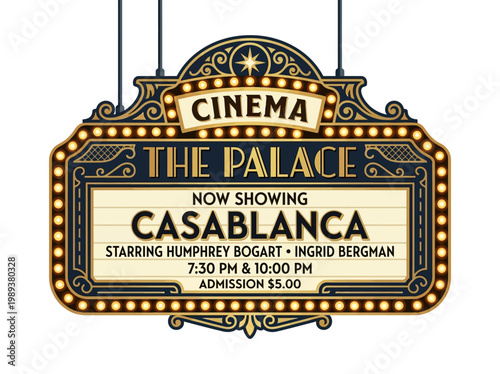 Experience the Golden Age of Cinema at The Palace with a Showing of the Iconic Film Casablanca