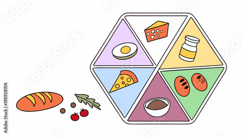 Foods menu items are displayed