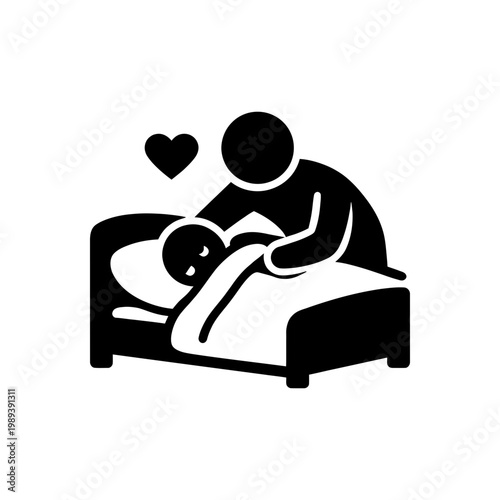 Gentle Bedtime Comfort Care Icon