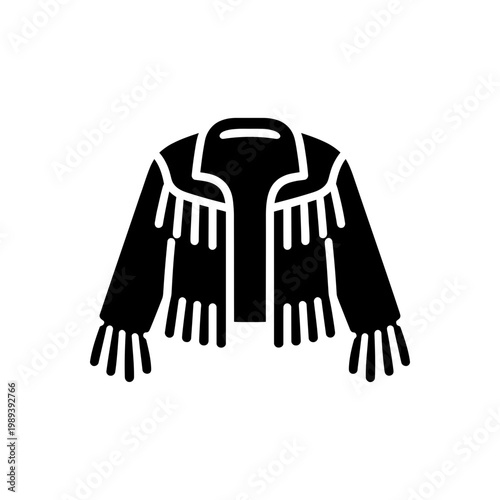 Western Fringe Jacket Icon