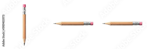 Bild auf Leinwand Classic Wooden Pencil Office Supply