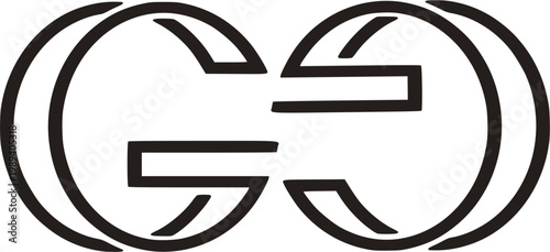 This emblem is perfectly suited for high-end fashion brands, jewelry designers, tech consultants, or creative studios looking for a timeless and elegant visual identity.