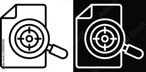 define Two-tone version in black and white background