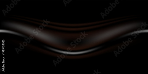 Vector eps 10 dark brown satin texture abstract background