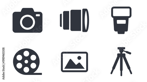 Graphic resources for photography and filming.