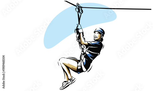  ziplining outdoors activity in adventure travel