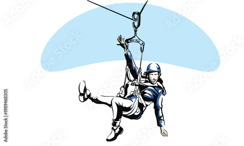  ziplining outdoors activity in adventure travel