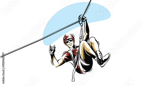  ziplining outdoors activity in adventure travel