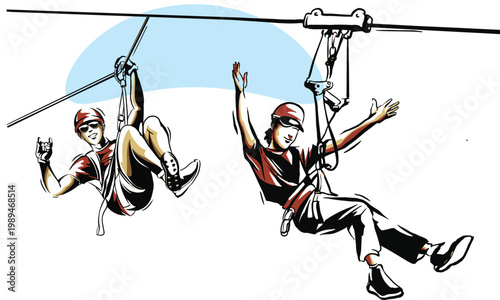  ziplining outdoors activity in adventure travel