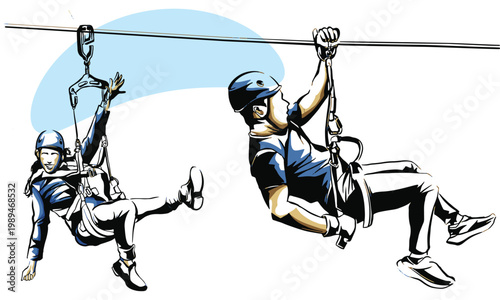  ziplining outdoors activity in adventure travel