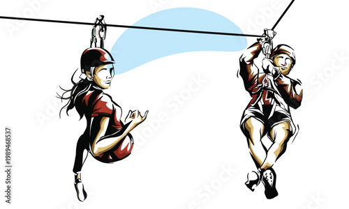  ziplining outdoors activity in adventure travel