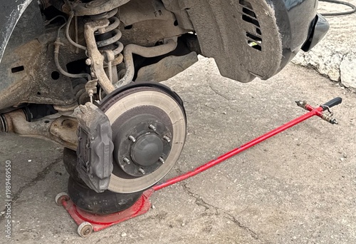 wheel of a car