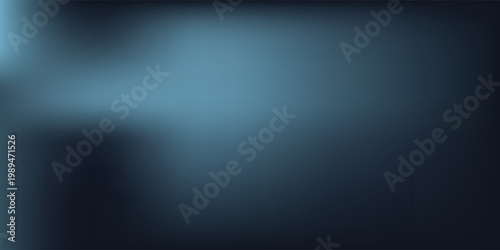 Dark blue gradient color background. Abstract dark blue background. Banner for advertise product on website. Space for text. Vector illustration.