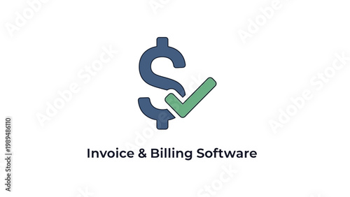 Dollar Sign with Green Checkmark Symbol.