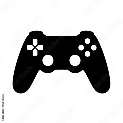 Game Controller Line Icon Nobody