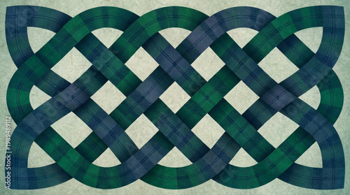 Intricate Celtic Knot Pattern Design.