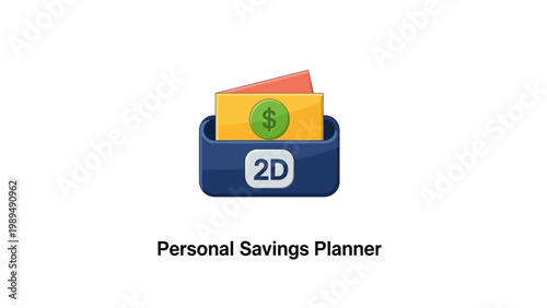 Personal Savings Planner Budget Organizer.