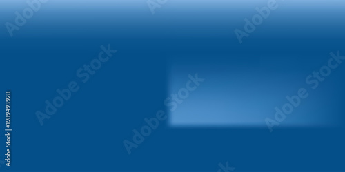Studio backgrounds. blue walls for photography space vector simple set with bright gradient spotlight