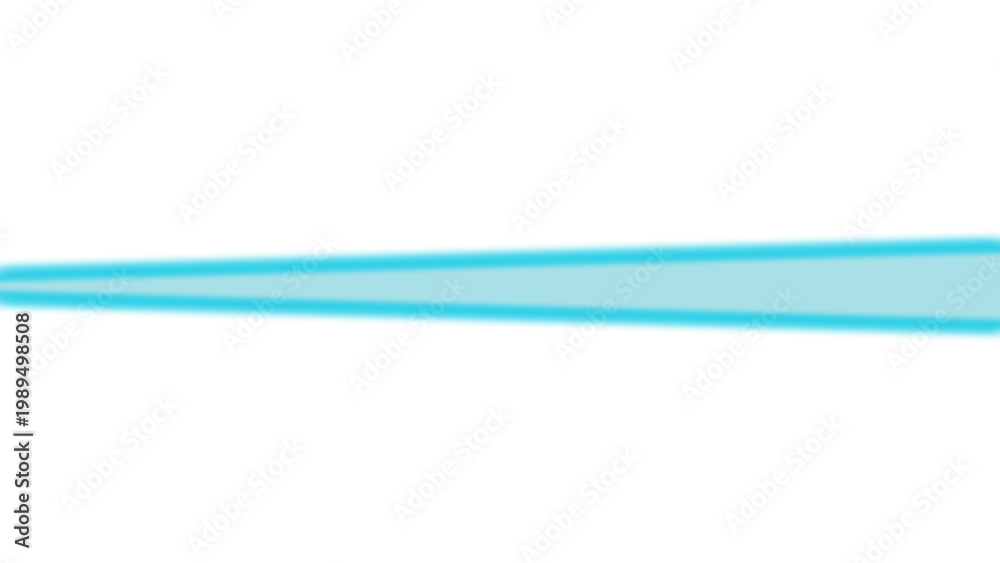 Obraz premium Blue horizontal line lighting glowing neon stripe laser beam with color spectrum energy wave gradient ray effect and vibrant light lines on transparent background abstract art