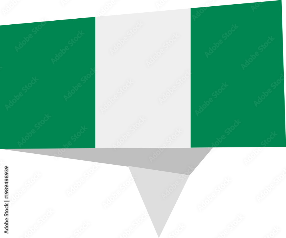 Obraz premium nigeria flag 