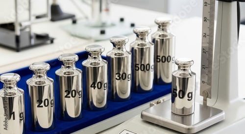 Calibrated Weights Set for Precision Measurement