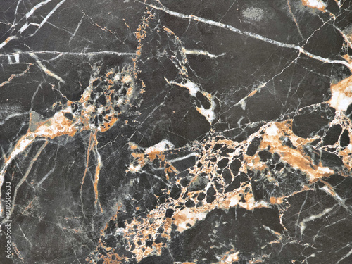 Natural black marble texture. A backdrop for stone and ceramic interiors. High-resolution marble.