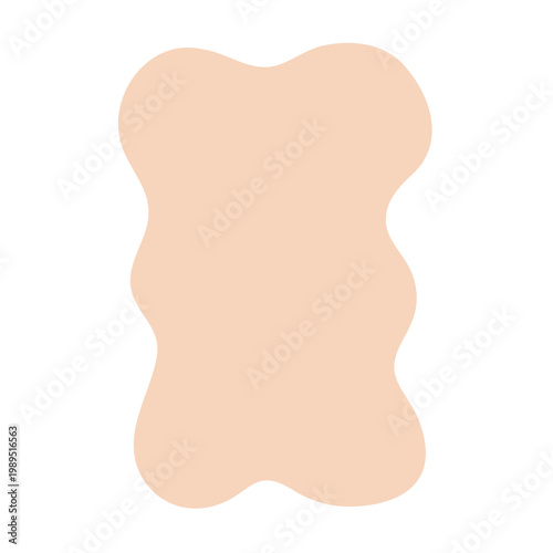 Soft Organic Blob Shapes in Pastel Colors