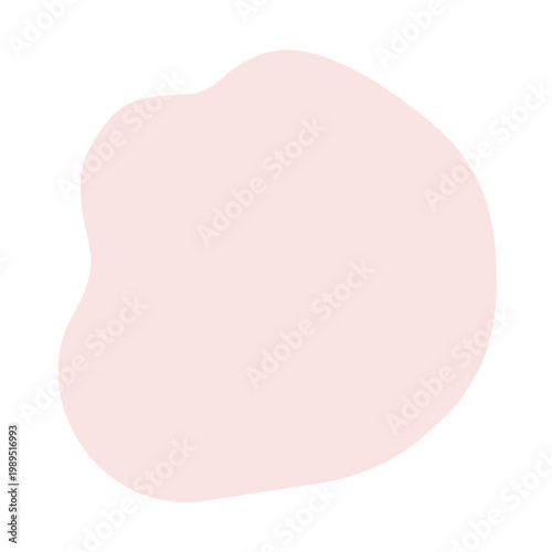 Soft Organic Blob Shapes in Pastel Colors