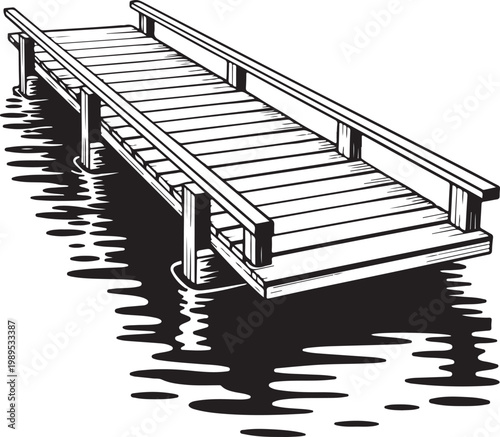 A 3d perspective of a construction stairway building a way up to the sky like a railroad track toward success