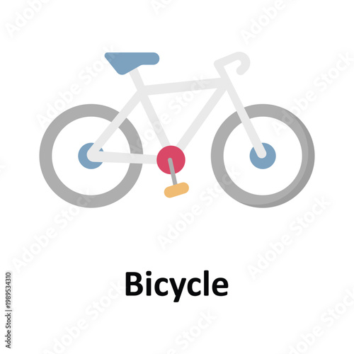 Bicycle Rental Vector icon which can easily modify or edit