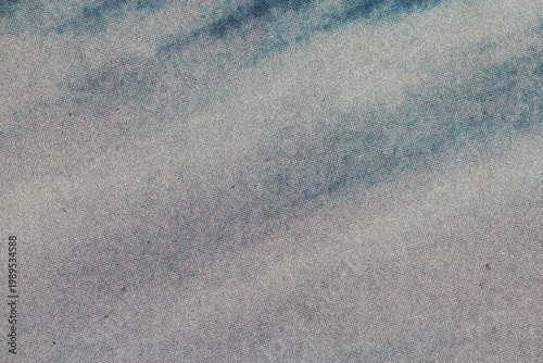 Fotografie Close up image CMYK dots on newsprint with grain and noise illustration