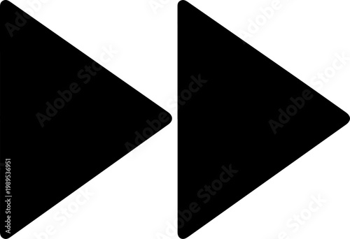 Black arrow icons, right pointing arrows, navigation symbols, vector graphics