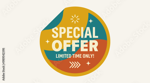 Special offer limited time only discount.