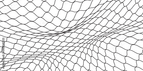 PrintMesh texture for fishing nets. Seamless pattern for sportswear or soccer goal, volleyball net, basketball hoop