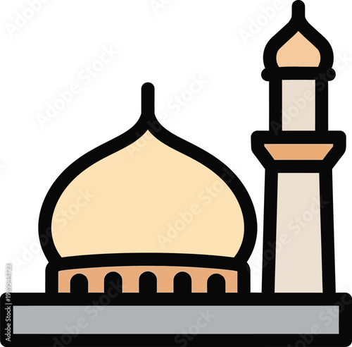 taj mahal vector