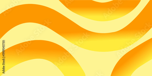 Wavy lines background. Yellow wavy lines. Wavy background concept.