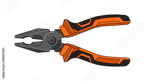 Vector Pinocut Pliers Illustration 