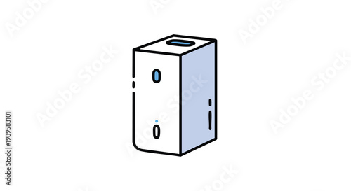 Modern Compact Air Purifier for Healthy Indoor Air Quality