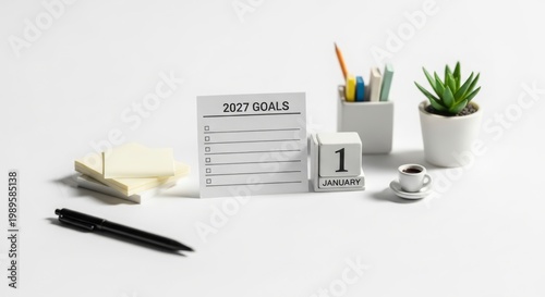Organizing workspace to improve productivity ahead of 2027 milestone goals