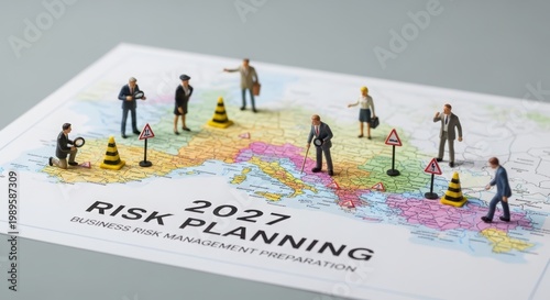 Risk identification and planning before future business execution