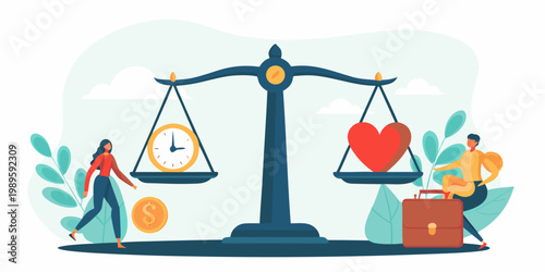 Balancing work life priorities with time money and emotional well being