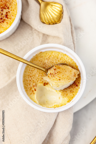 Obraz na plátně Anise crème brûlée