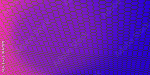 Pixelated bitmap gradient texture. Blue and pink dither pattern background. Abstract glitchy pattern. 8 bit video game screen wallpaper. Wide pixel art retro illustration. Vector backdrop